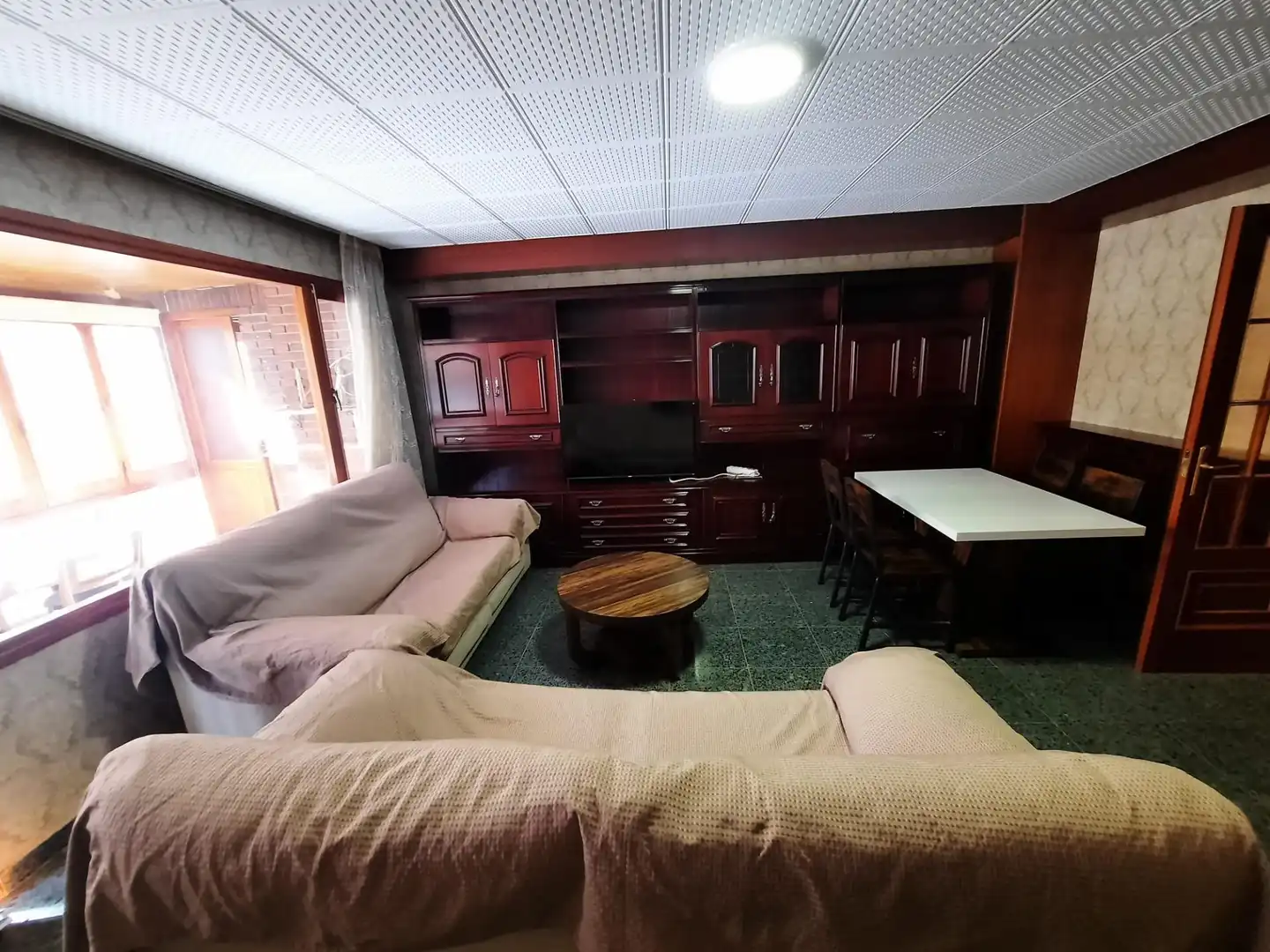 Wohnzimmer von Wohnung zur Miete in Almansa mit Heizung und Möbliert