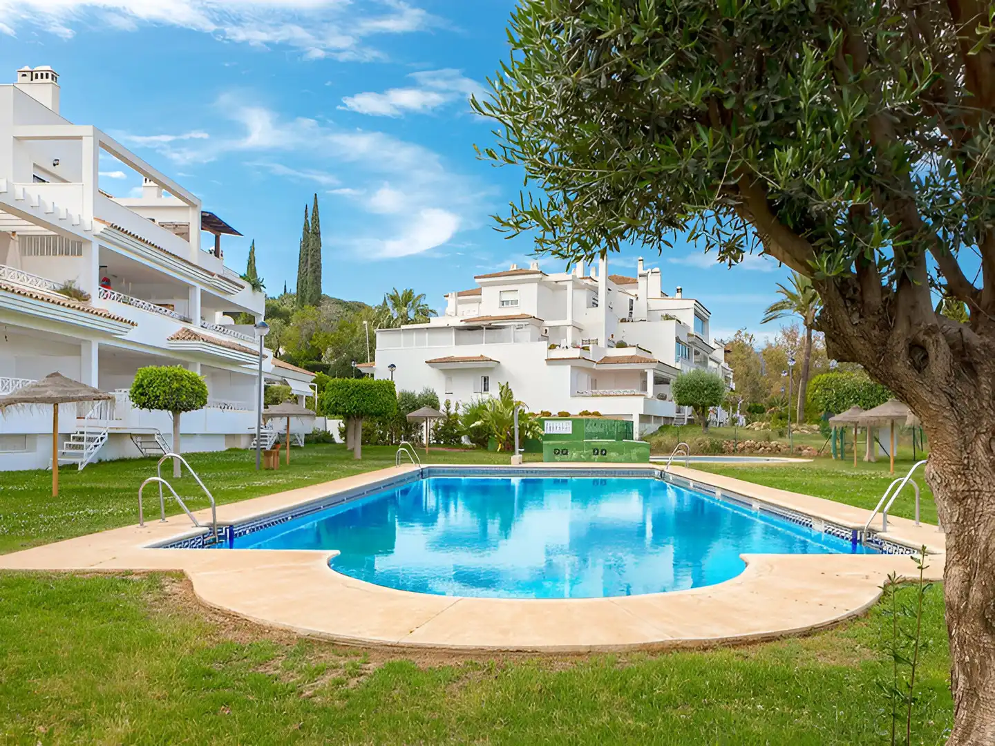 Garden of Apartments for sale in Marbella  with Air Conditioner, Heating and Terrace