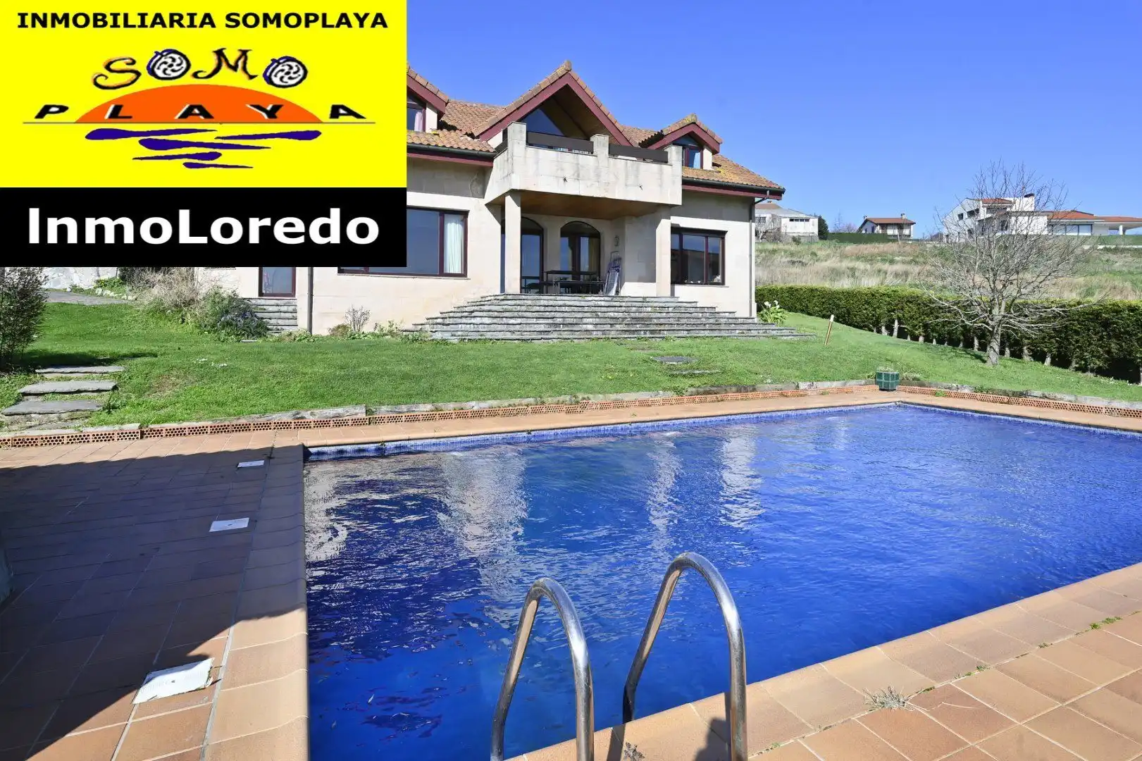 Piscina de Casa o chalet en venta en Ribamontán al Mar con Calefacción, Jardín privado y Terraza