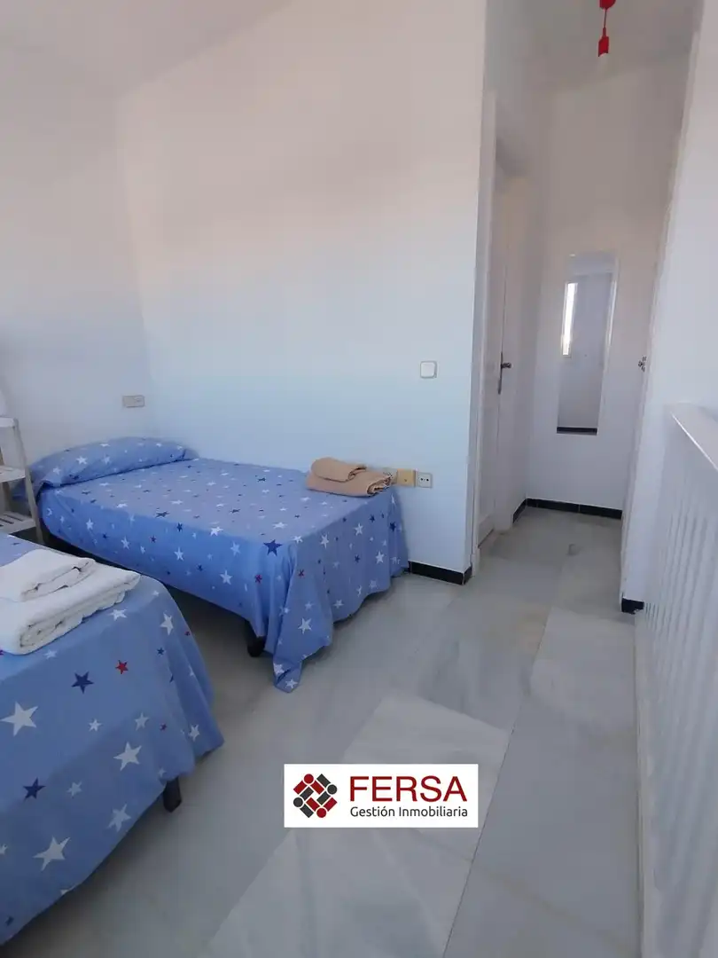 Bedroom of Attic for rent in El Puerto de Santa María  with Air Conditioner, Heating and Terrace