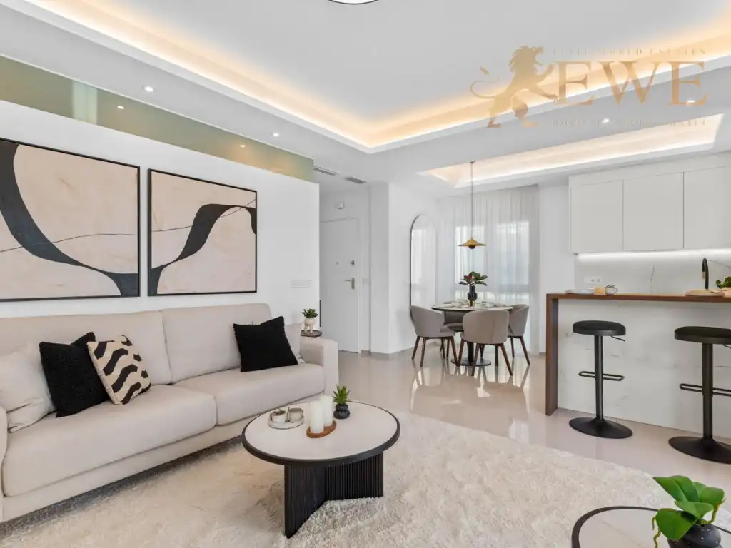 Sala de estar de Apartamento en venta en Rojales