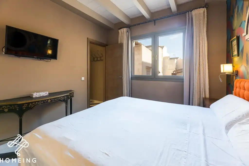 Schlafzimmer von Country house zum Verkauf in Llucmajor mit Klimaanlage, Terrasse und Abstellraum