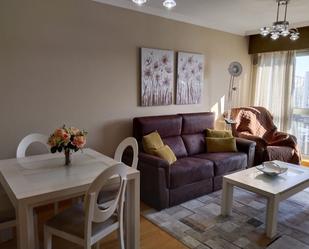 Living room of Flat to rent in A Coruña Capital   with Parquet flooring