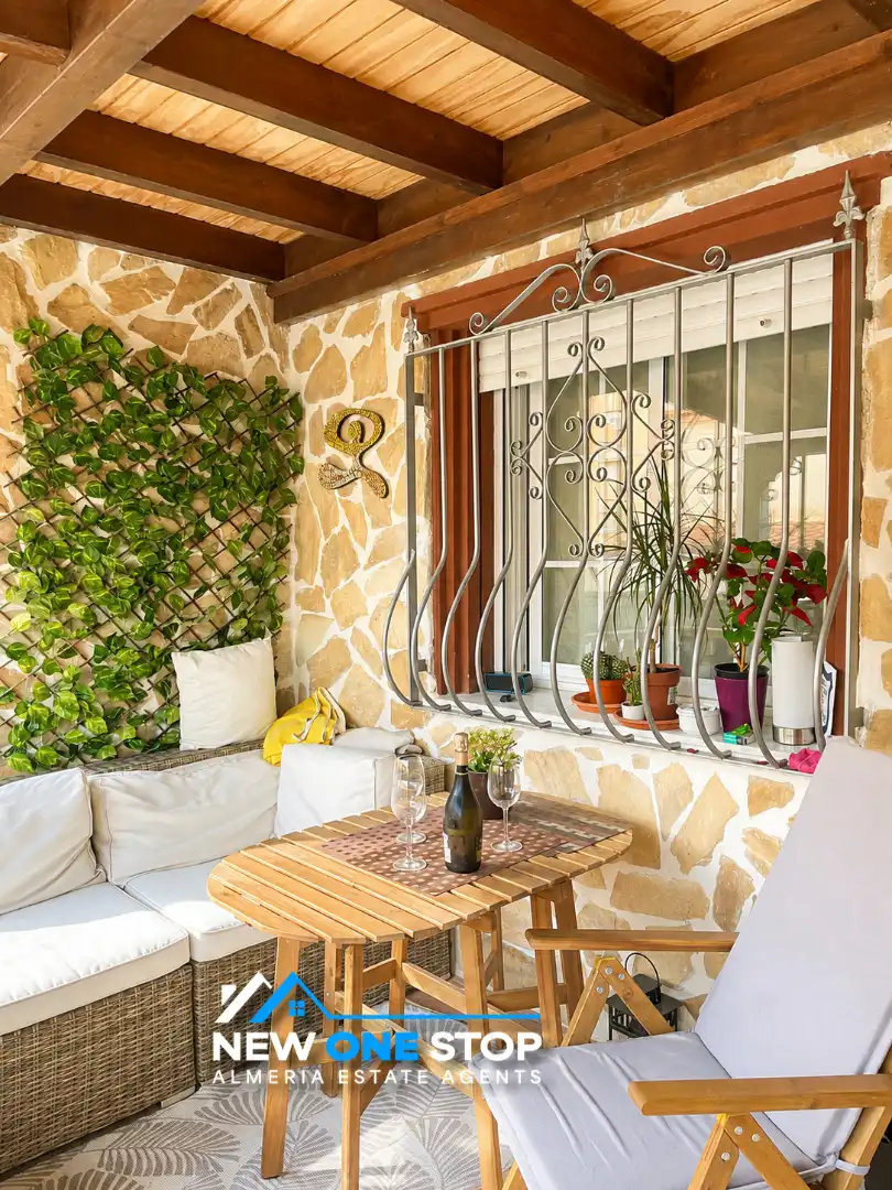 Terrassa de Casa o xalet en venda en Vera amb Aire condicionat, Calefacció i Parquet