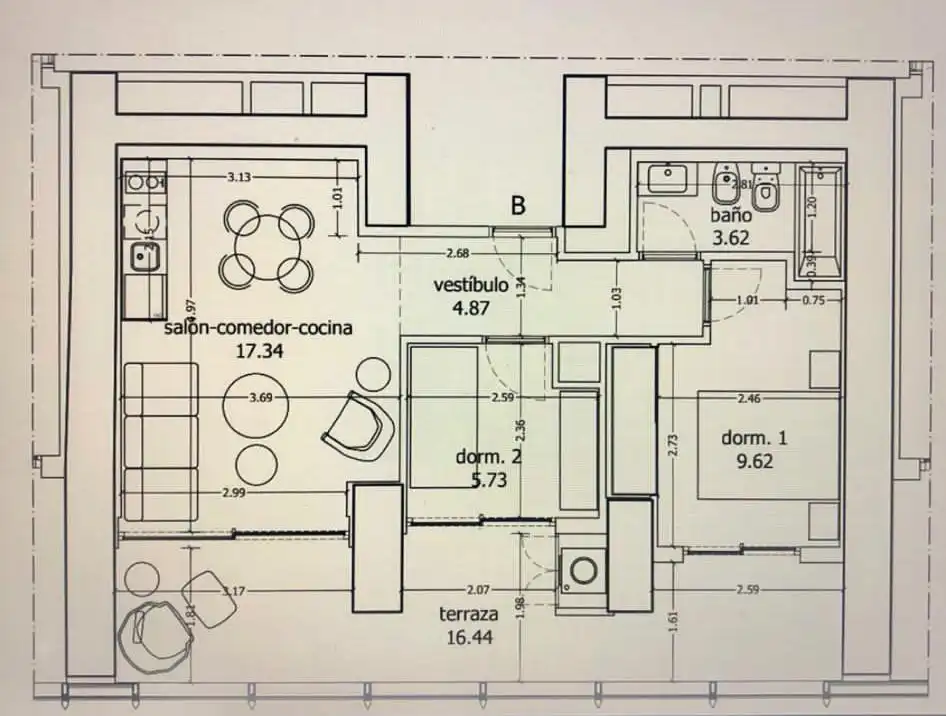 Flat for sale in Benidorm  with Air Conditioner, Heating and Terrace