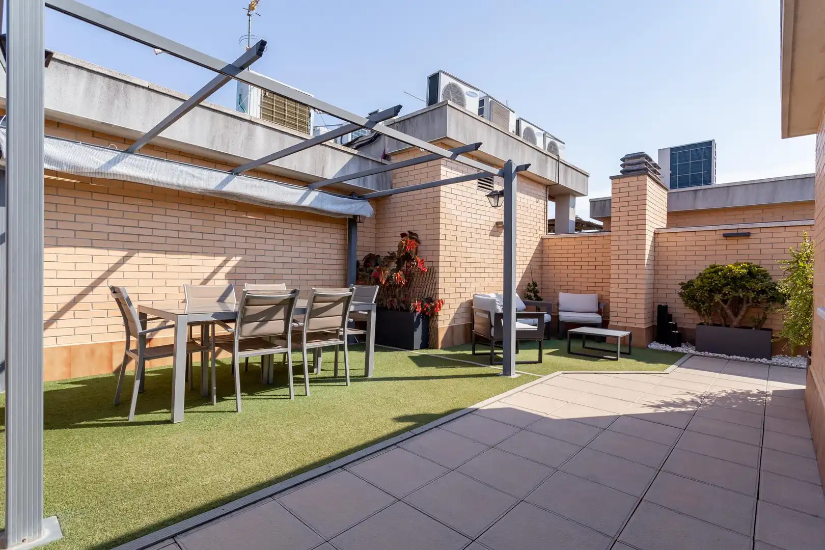Terrace of Attic for sale in Reus  with Air Conditioner, Private garden and Parquet flooring