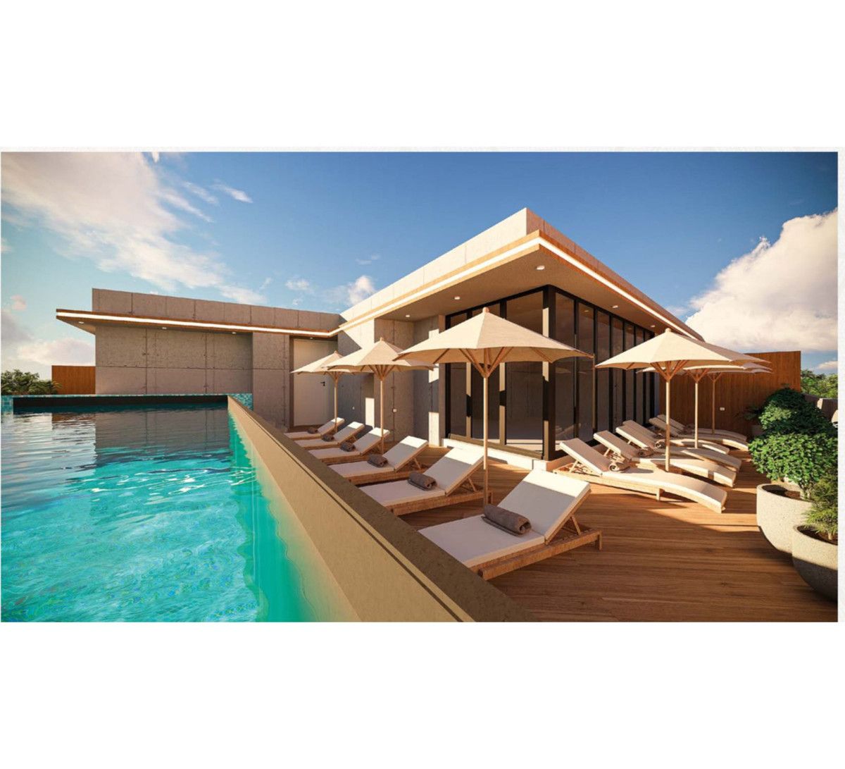 Schwimmbecken von Dachboden zum Verkauf in Fuengirola mit Klimaanlage, Terrasse und Abstellraum