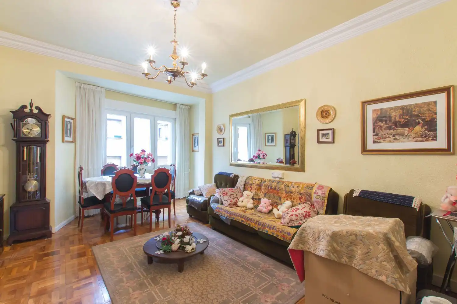 Living room of Flat for sale in  Pamplona / Iruña  with Heating and Balcony
