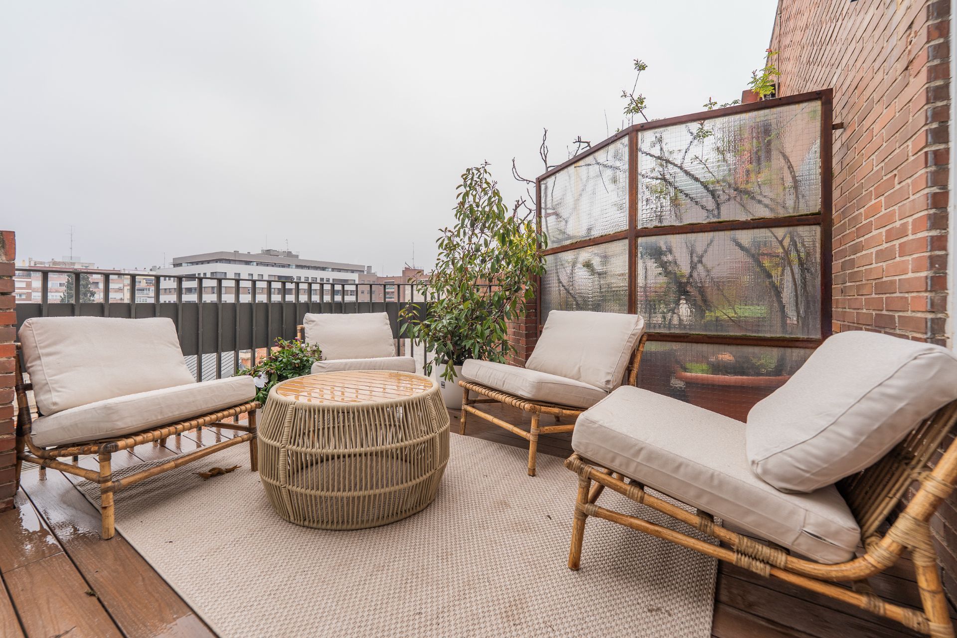 Terrassa de Apartament en venda en  Madrid Capital amb Aire condicionat, Calefacció i Terrassa