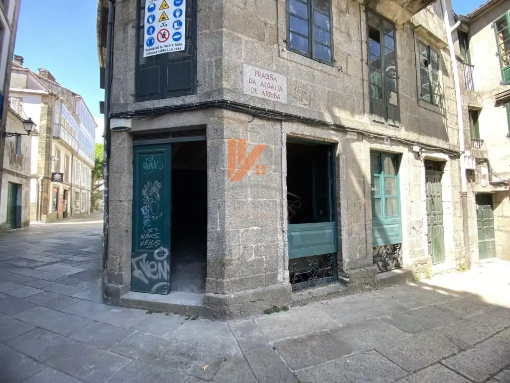 Vista exterior de Local de lloguer en Santiago de Compostela 