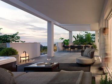 Penthouse with pool for sale in Calle Navío