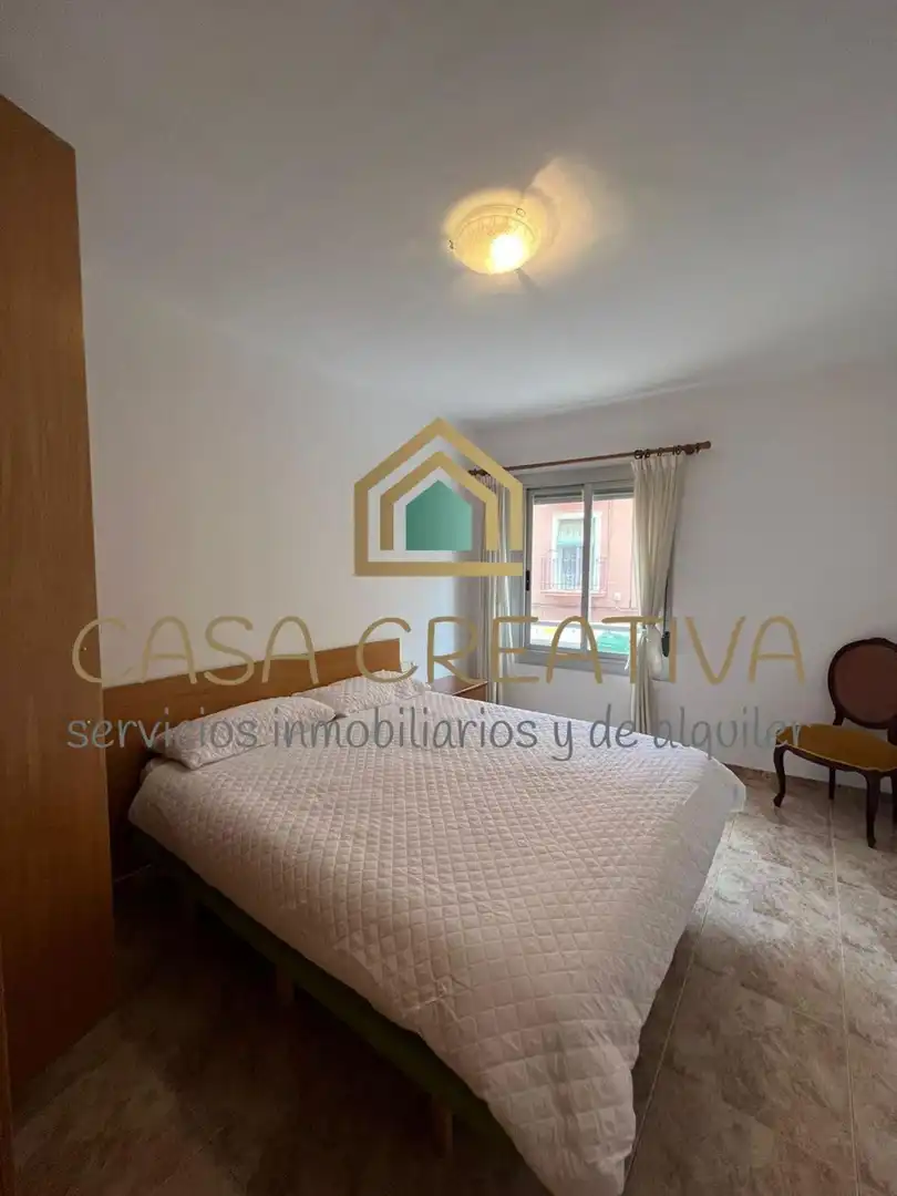 Bedroom of Flat for rent in Valencia  with Air Conditioner, Heating and Terrace