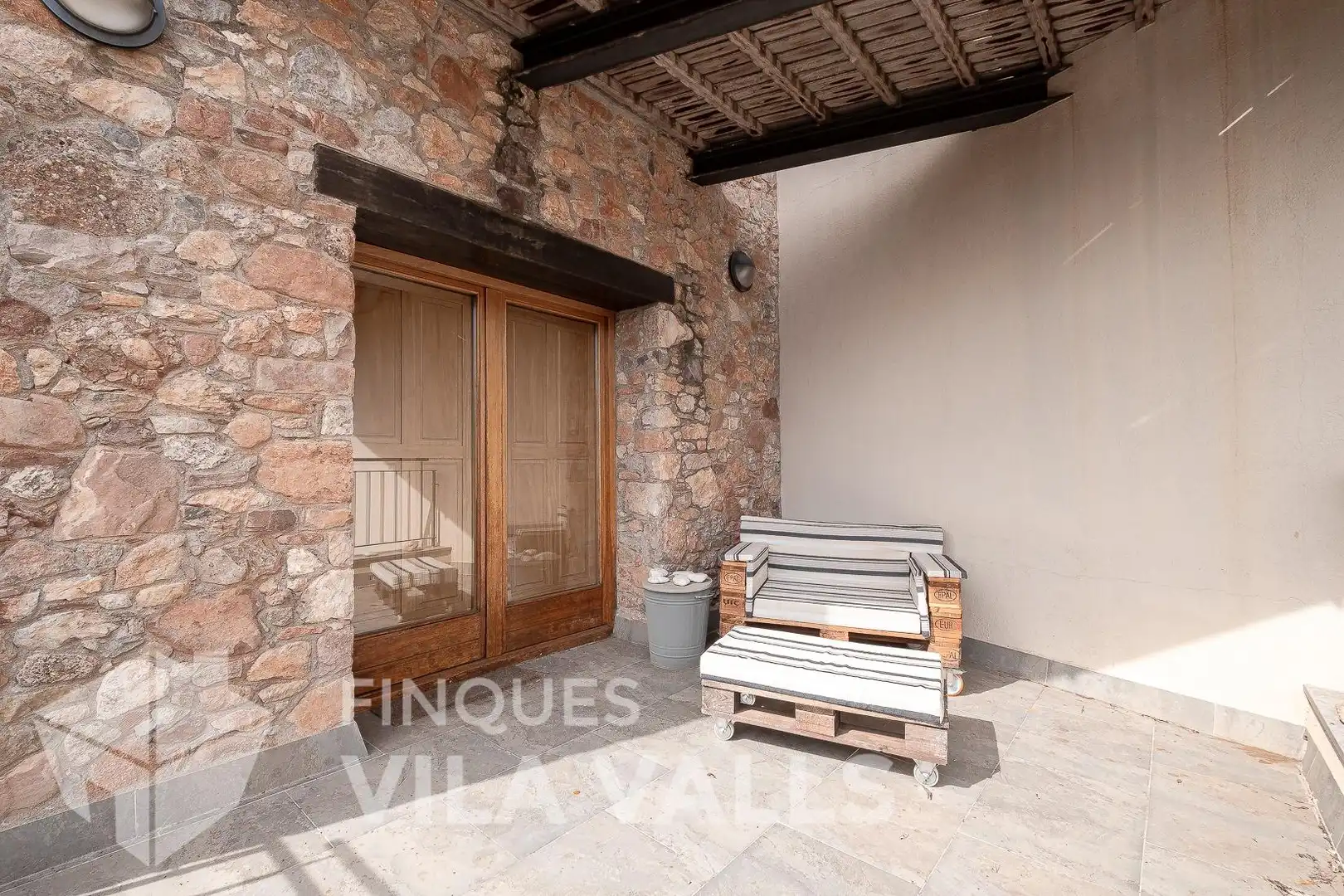 Terraza de Casa o chalet en venta en Gallifa con Aire acondicionado, Calefacción y Jardín privado