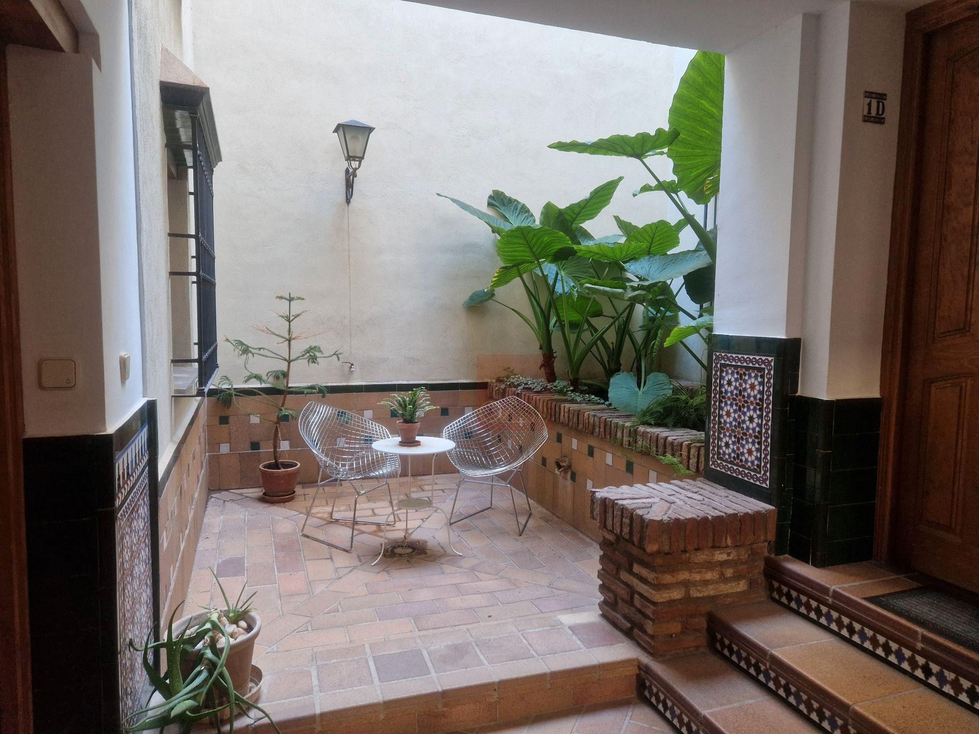 Terrace of Apartment to rent in  Granada Capital  with Heating, Furnished and Oven