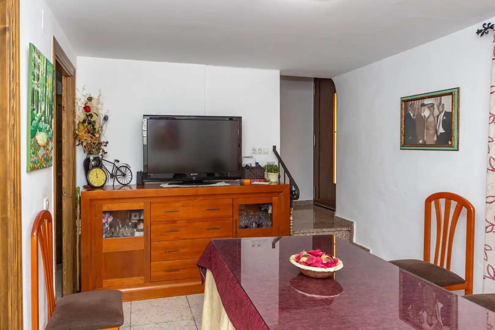 Sala d'estar de Casa adosada en venda en Aldeire