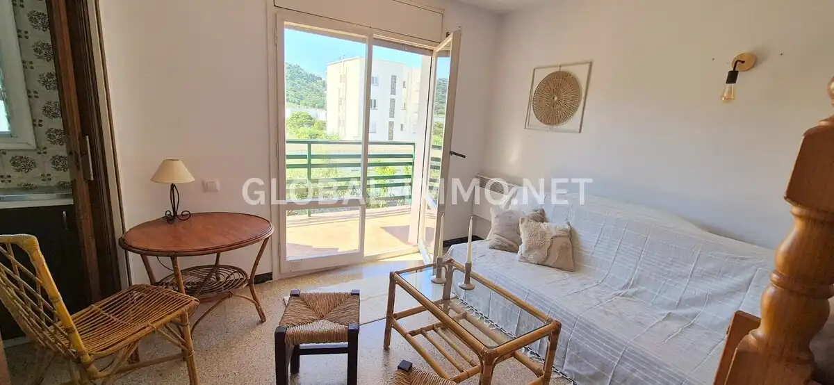 Terrasse von Wohnung zum Verkauf in Roses mit Terrasse, Schwimmbad und Möbliert