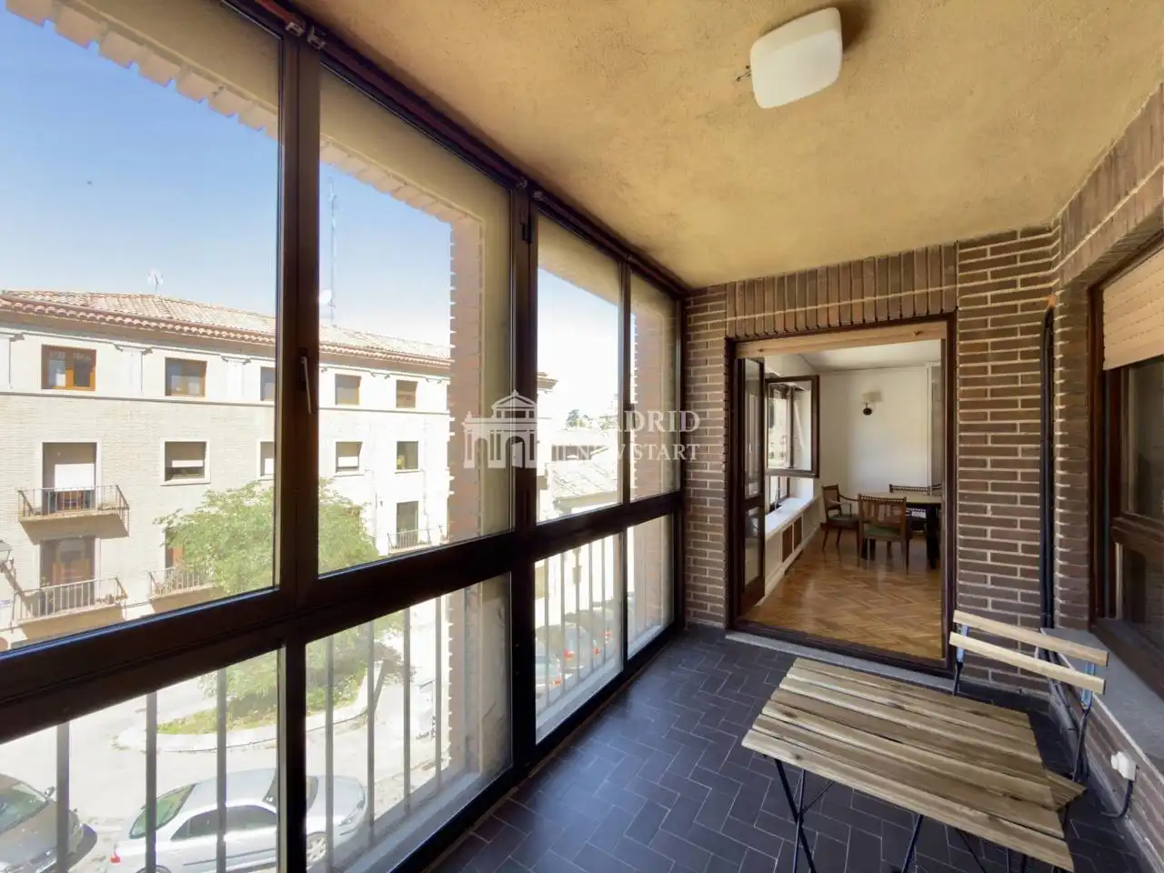 Vista exterior de Piso de alquiler en Segovia con Calefacción, Parquet y Terraza