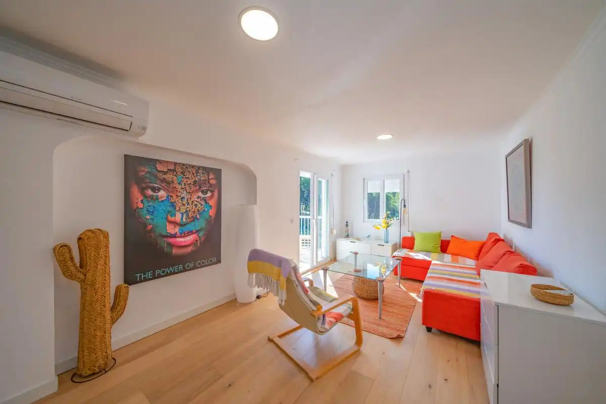 Living room of Flat for sale in Jávea / Xàbia  with Air Conditioner, Heating and Storage room