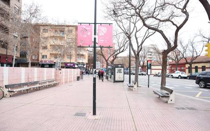 Exterior view of Flat for sale in  Zaragoza Capital  with Heating, Terrace and Furnished
