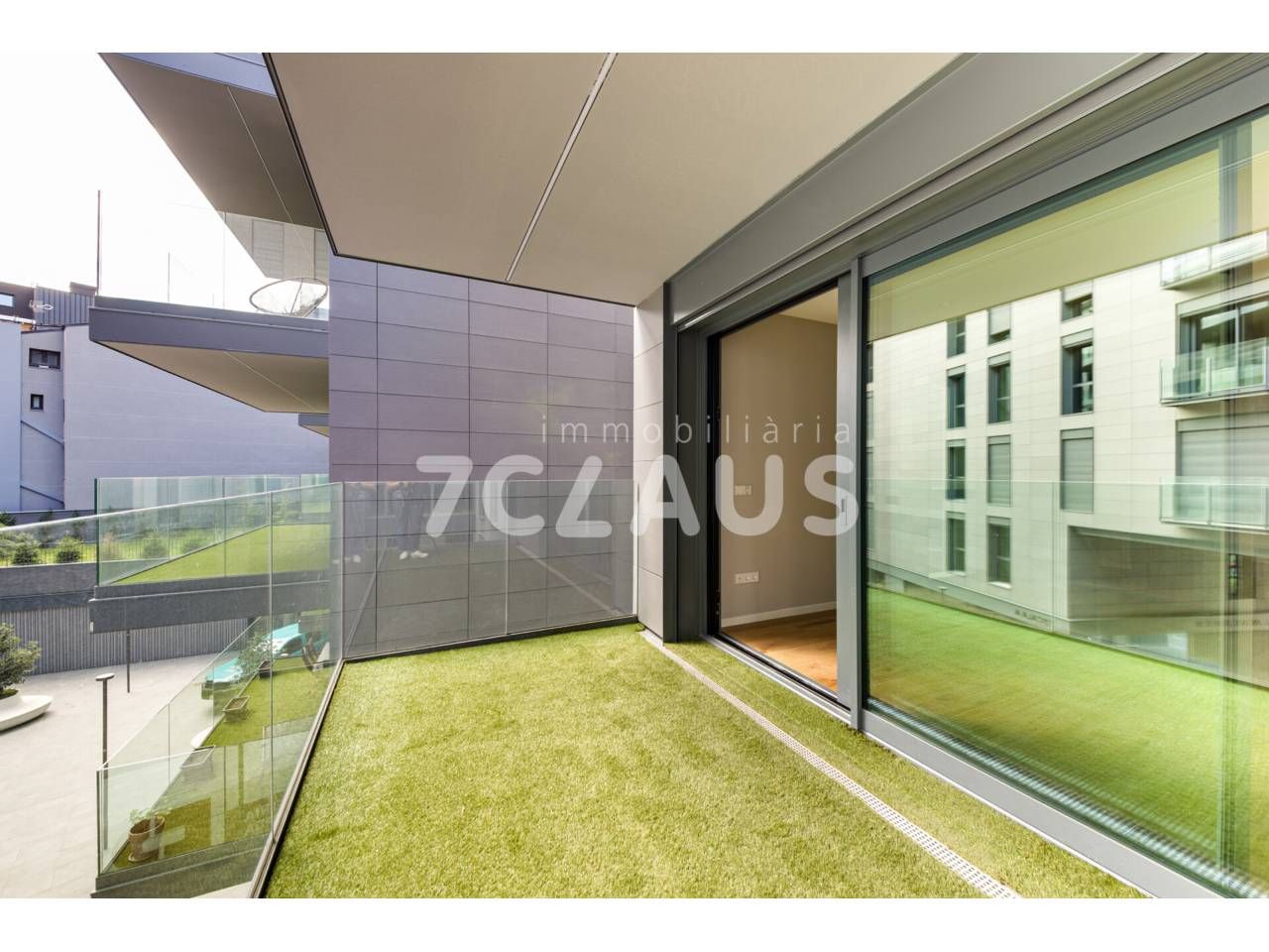 Terrace of Flat to rent in Escaldes – Engordany  with Heating, Parquet flooring and Terrace