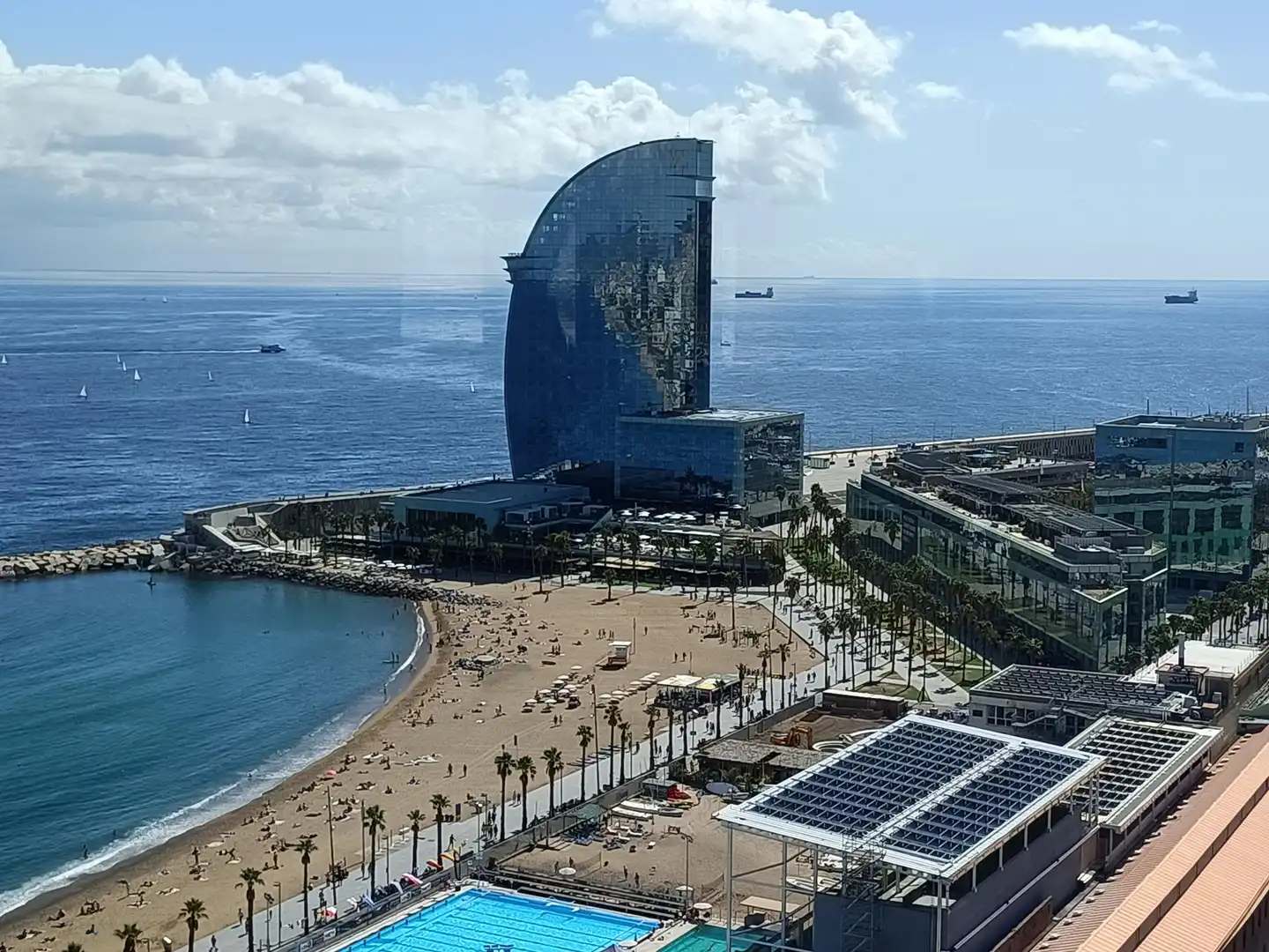 Vista exterior de Apartamento en venta en Barcelona con Calefacción