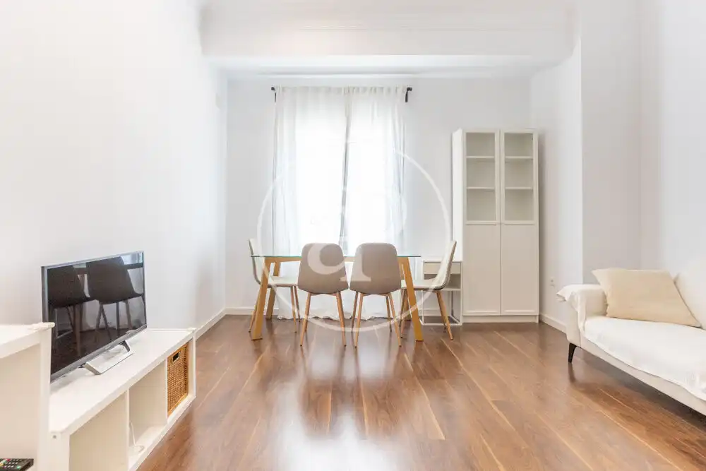 Sala de estar de Piso de alquiler en Valencia con Aire acondicionado, Calefacción y Amueblado