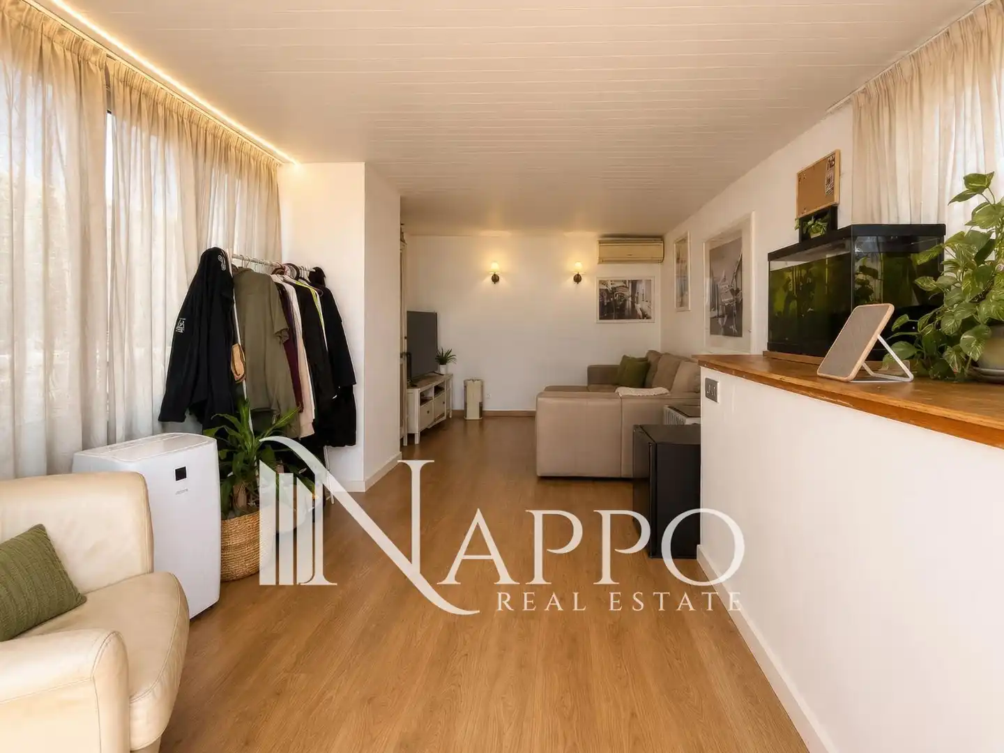 Sala d'estar de Àtic en venda en  Palma de Mallorca amb Aire condicionat, Calefacció i Terrassa
