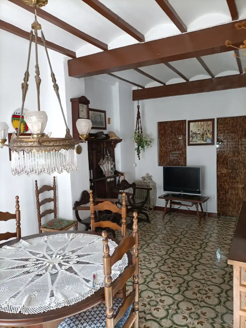 Sala de estar de Casa o chalet en venta en Vall de Almonacid con Terraza, Amueblado y Balcón