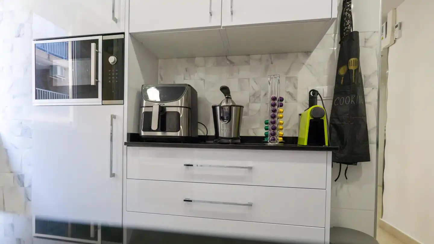 Kitchen of Flat for sale in Santa Pola  with Air Conditioner