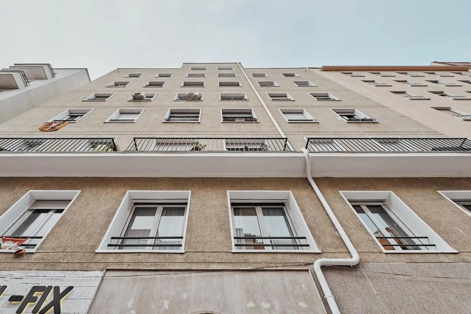 Exterior view of Flat for sale in Madrid  with Air Conditioner, Heating and Furnished