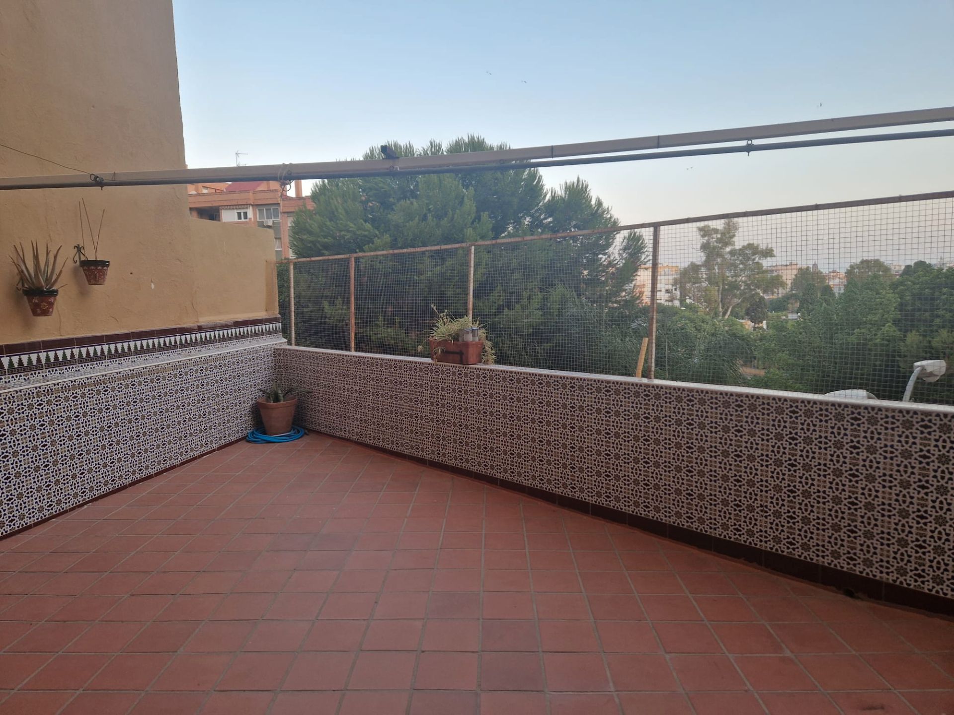 Terrace of Flat for sale in Málaga Capital  with Air Conditioner, Terrace and Furnished