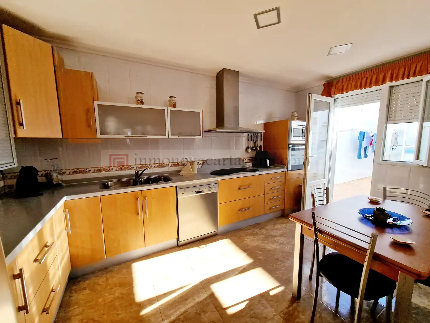 Cocina de Casa adosada en venta en Cartagena con Aire acondicionado, Calefacción y Terraza