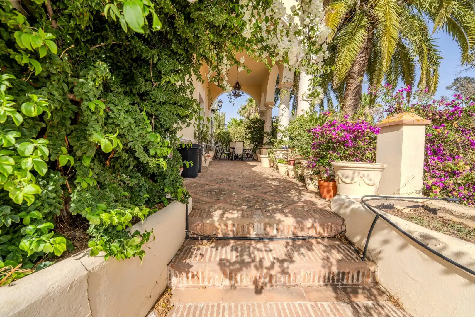 Terrasse von Country house zum Verkauf in Ayamonte mit Klimaanlage, Heizung und Privatgarten