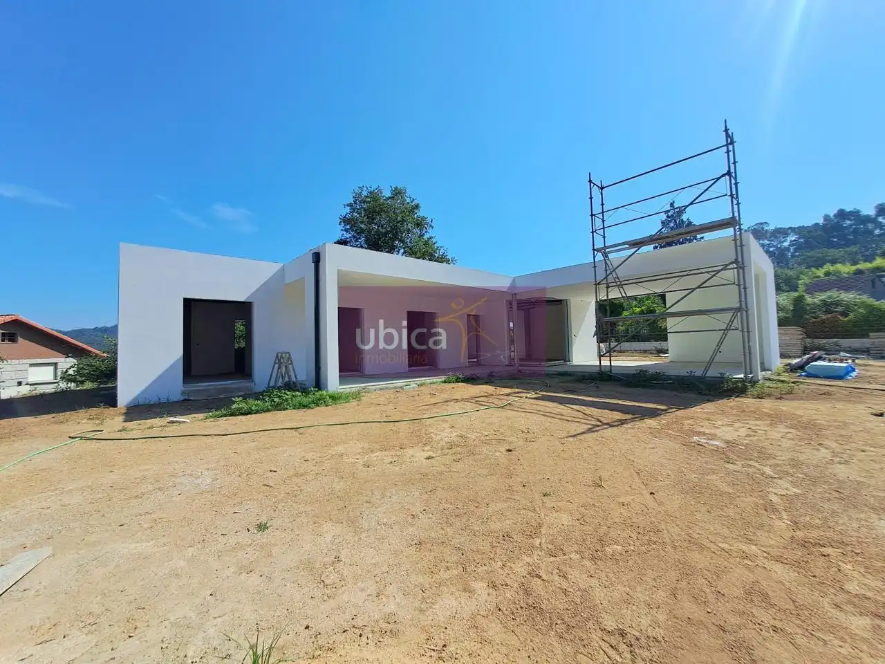 Vista exterior de Casa o chalet en venta en Salvaterra de Miño con Calefacción, Jardín privado y Terraza