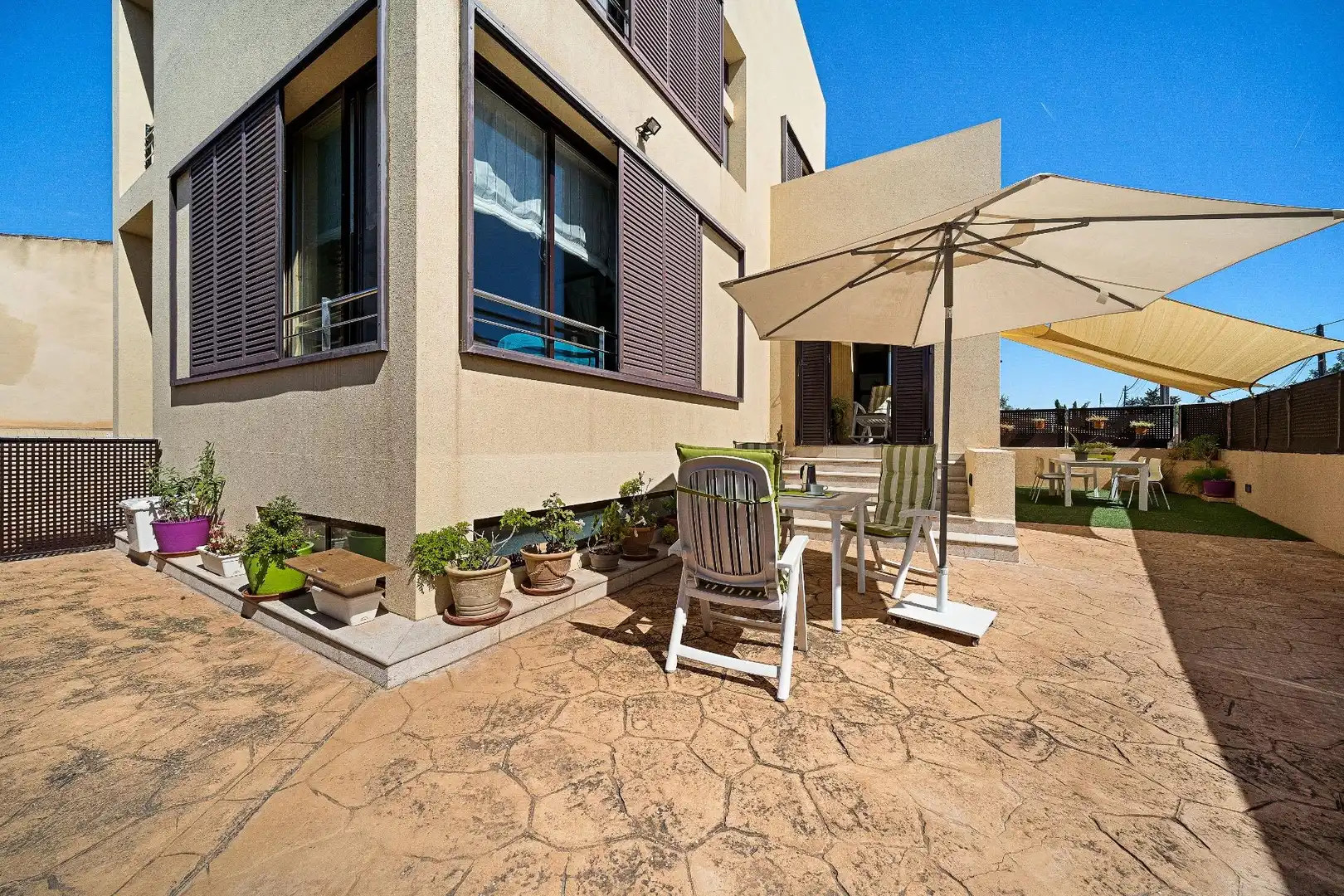 Terrassa de Casa o xalet en venda en  Palma de Mallorca amb Aire condicionat, Calefacció i Jardí privat