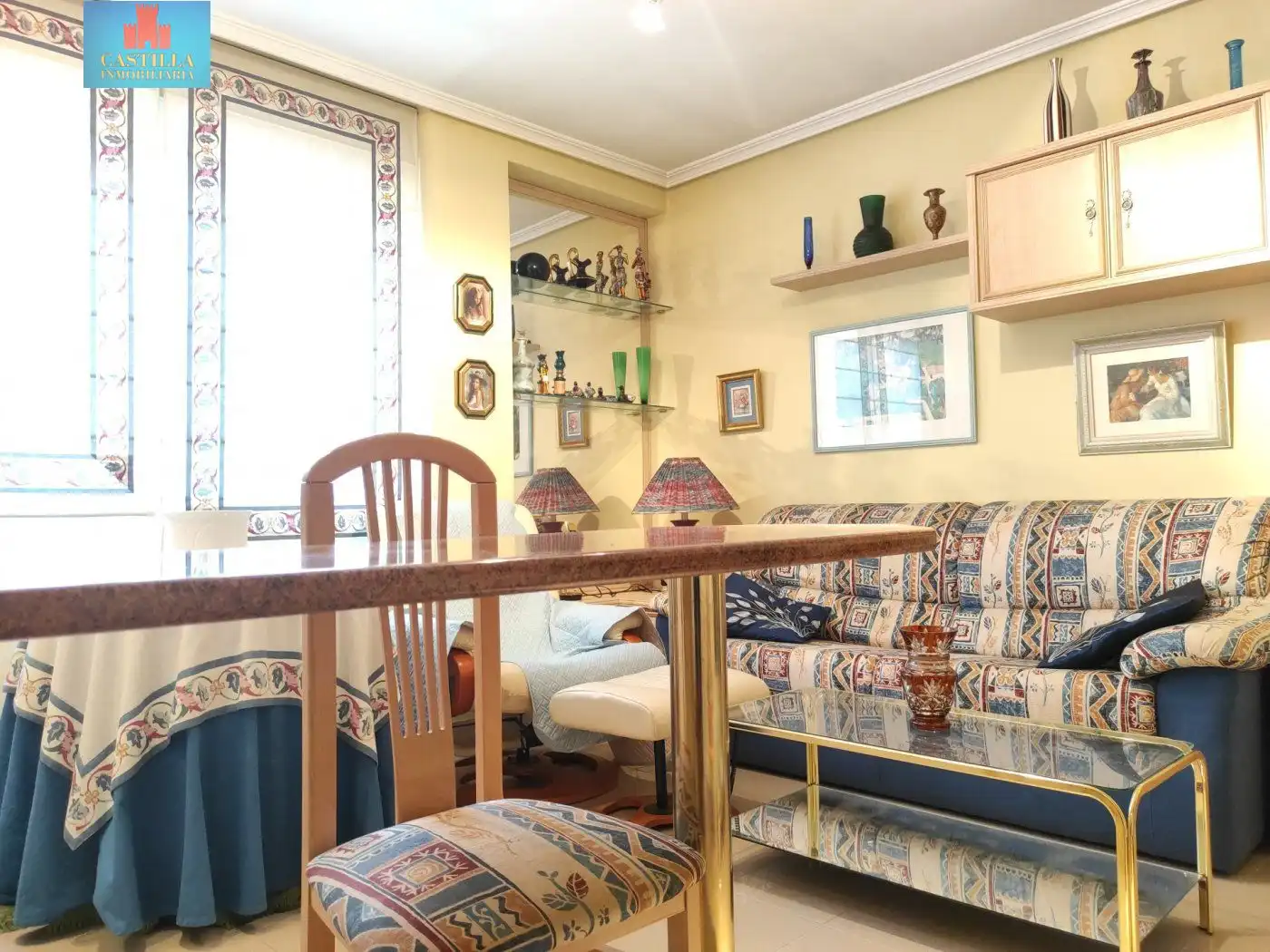 Dining room of Flat for rent in Ávila  with Heating, Storage room and Furnished