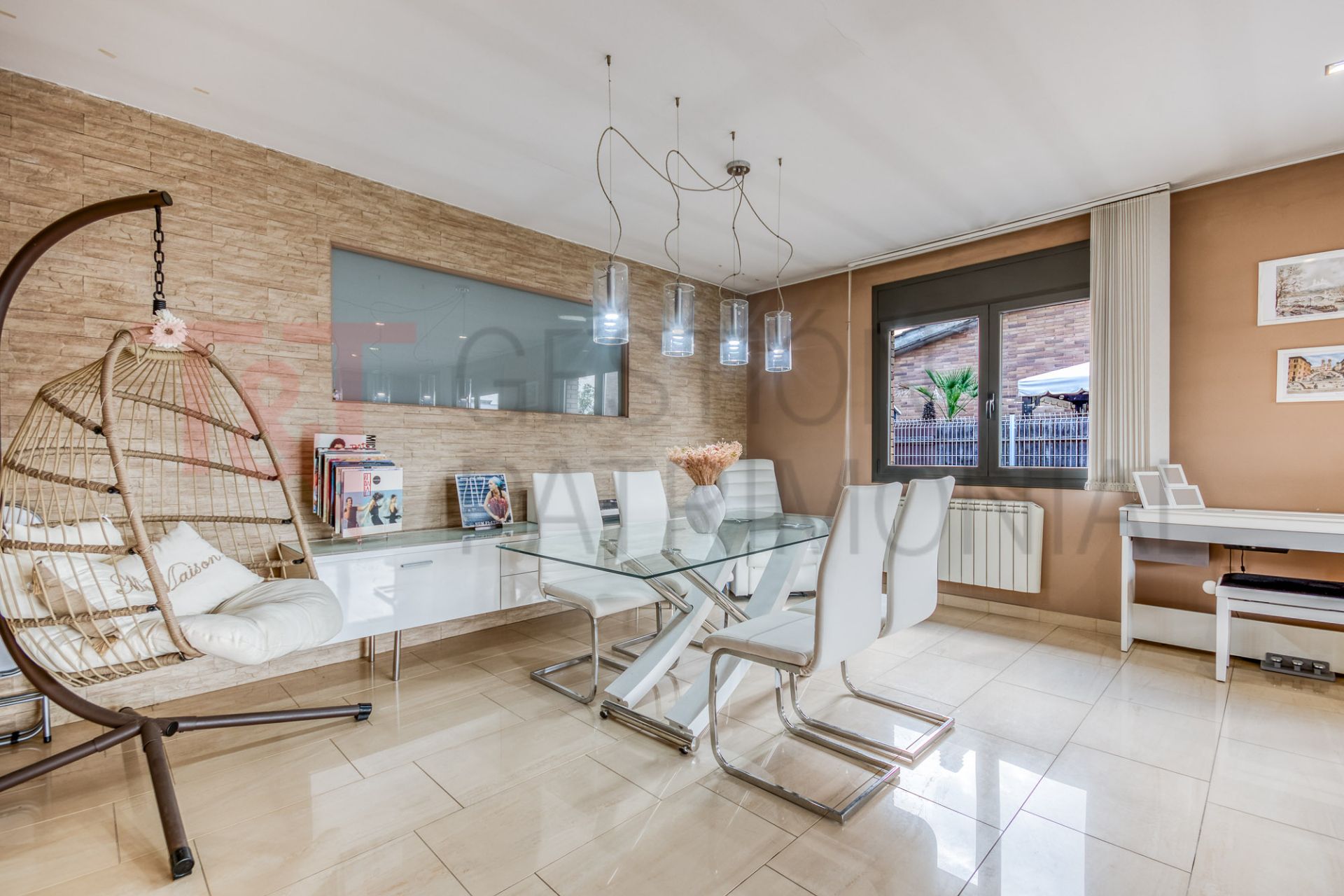 Dining room of House or chalet for sale in Canovelles  with Heating, Private garden and Terrace