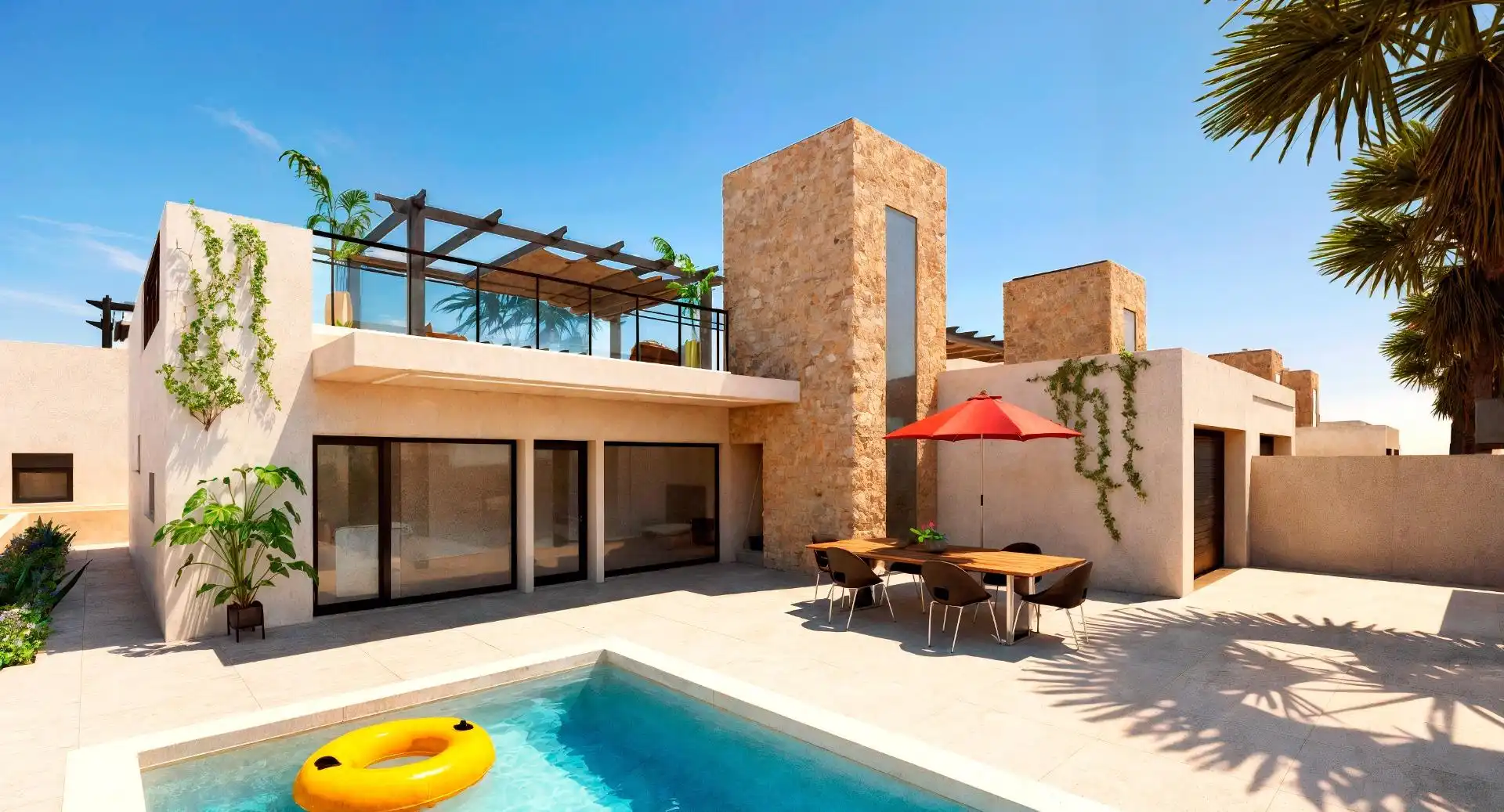 Villa mit Pool zum Verkauf in La Pinilla - Las Palas
