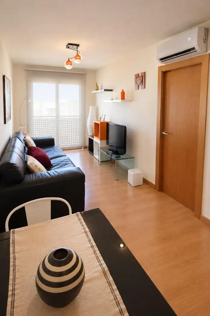 Sala d'estar de Pis de lloguer en Campello pueblo