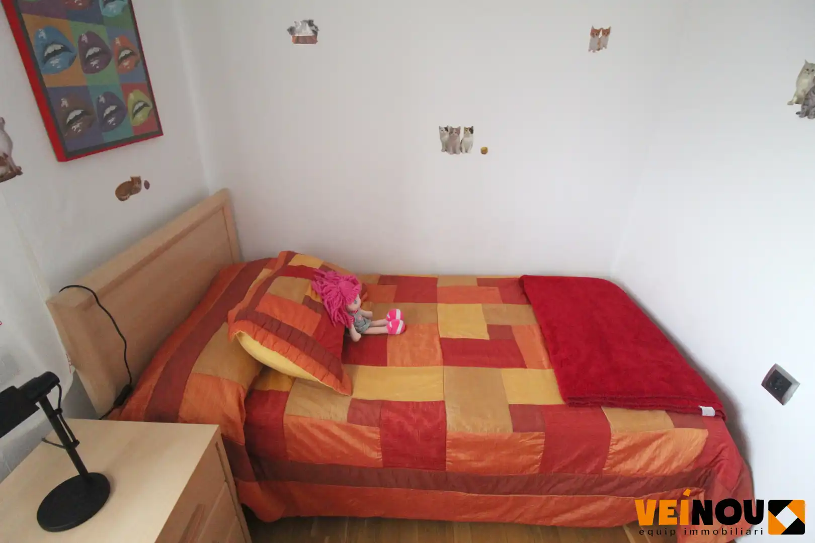 Dormitori de Pis en venda en Esplugues de Llobregat amb Calefacció, Parquet i Balcó