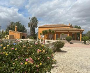 Vista exterior de Finca rústica en venda en Elche / Elx amb Jardí privat, Terrassa i Traster