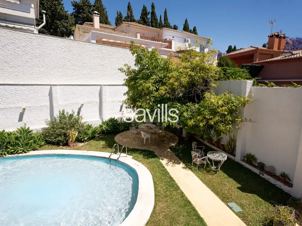 Garden of Houses for sale in Málaga
