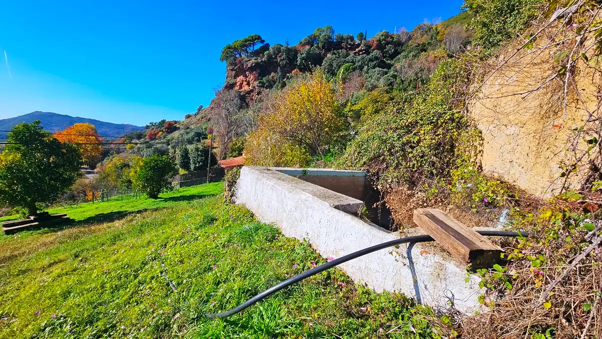 Garden of Houses for sale in Alájar  with Heating, Private garden and Terrace