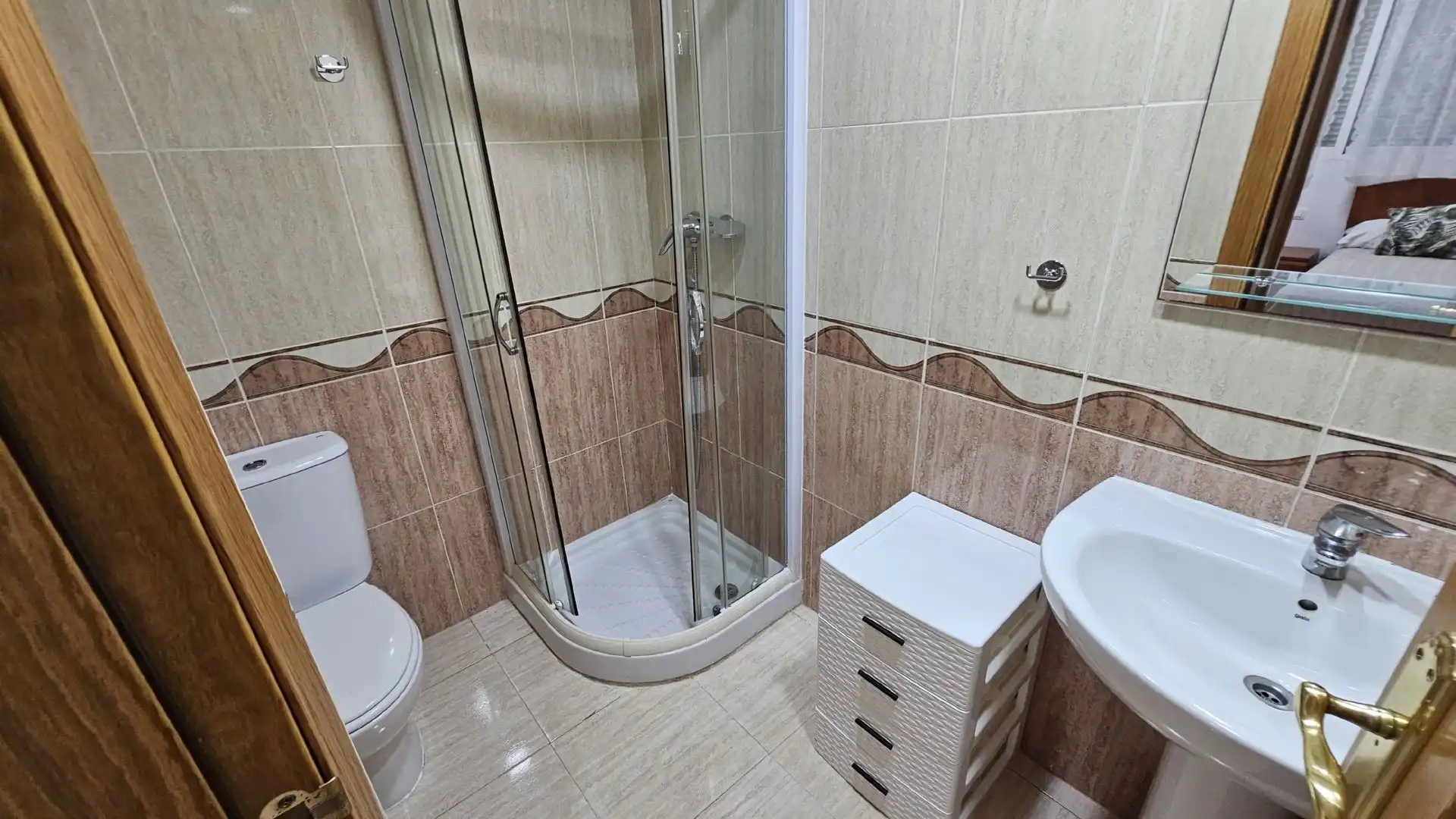 Baño de Apartamento en venta en Oropesa del Mar / Orpesa con Aire acondicionado, Calefacción y Terraza