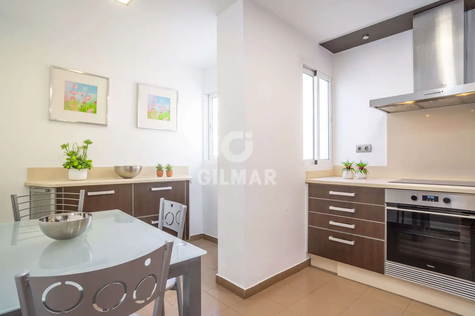 Cocina de Apartamento en venta en Estepona con Balcón