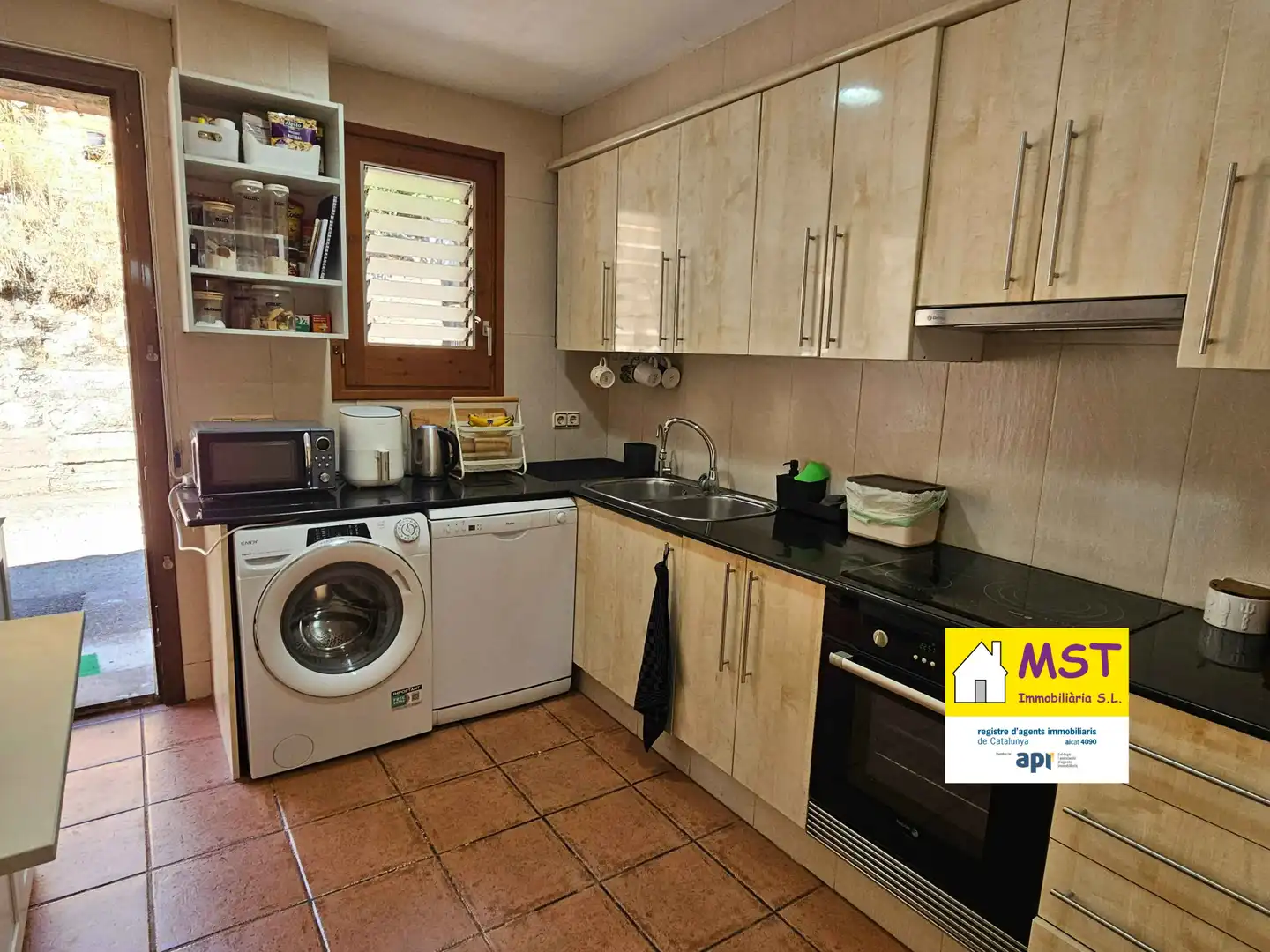Cocina de Casa adosada en venta en Casserres con Aire acondicionado, Calefacción y Terraza