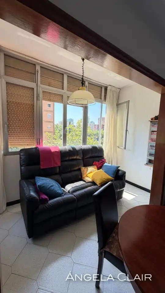 Living room of Flat for sale in Barcelona  with Terrace and Balcony