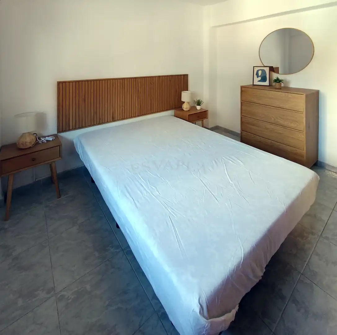 Schlafzimmer von Wohnung zur Miete in Alicante / Alacant mit Klimaanlage, Möbliert und Ofen