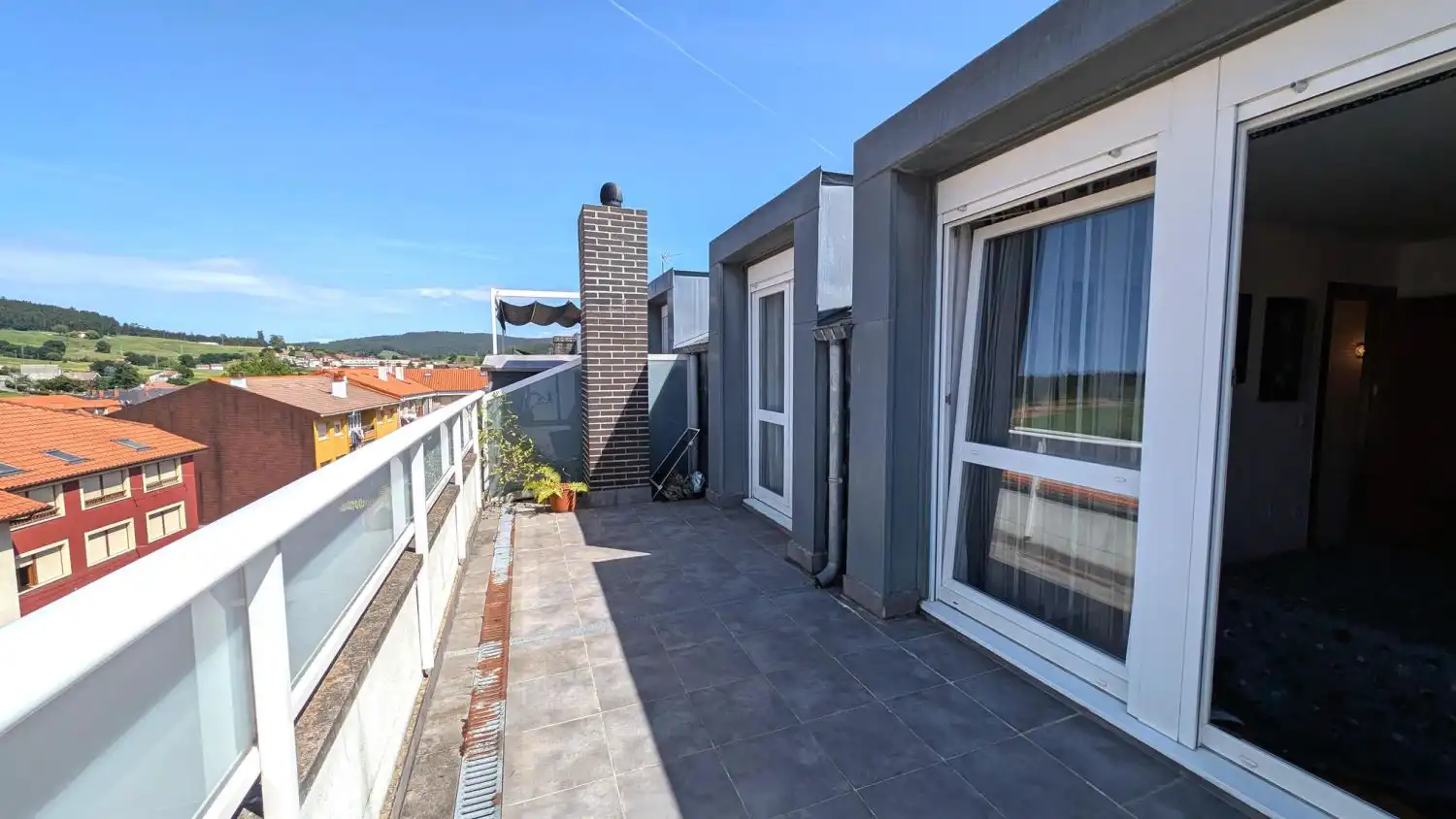 Terrace of Flat for rent in Piélagos  with Heating, Terrace and Furnished