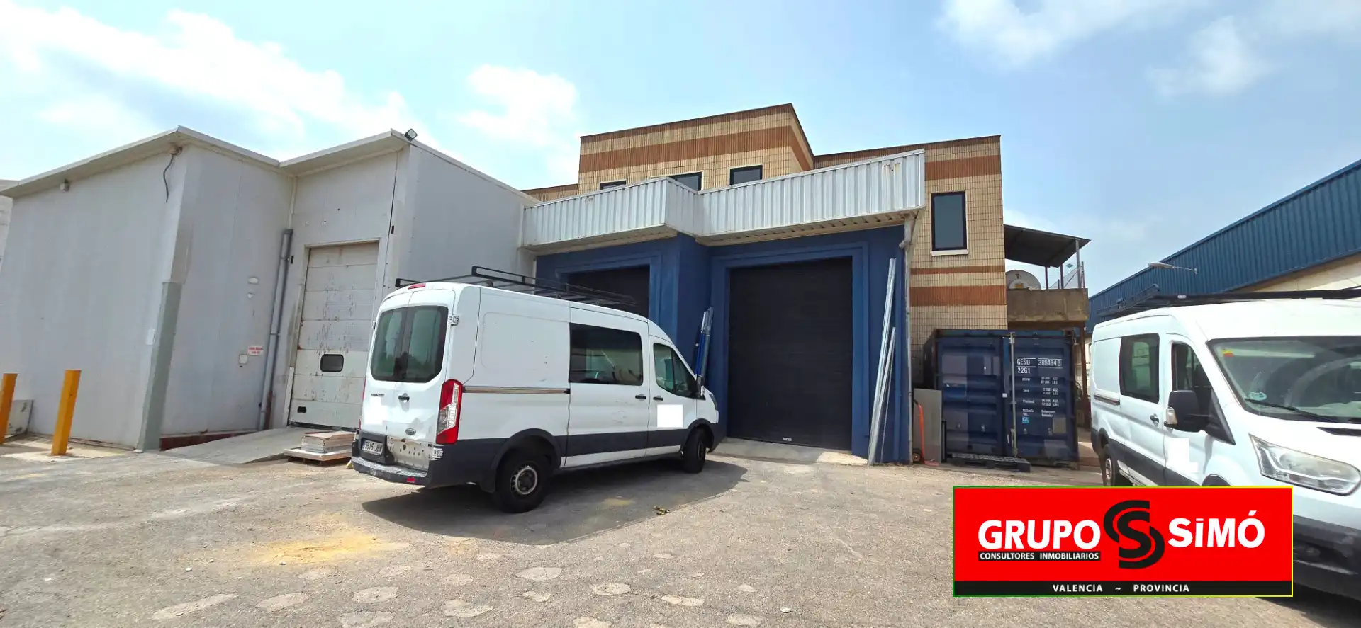 Vista exterior de Nave industrial en venta en Picassent